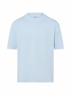 Nils Sundström Shirts<Herren T-Shirt hellblau uni
