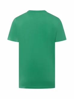 Camel Active Shirts<Herren T-Shirt grün ecru bedruckt