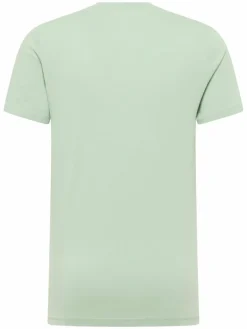 Mustang Shirts<Herren T-Shirt grün uni
