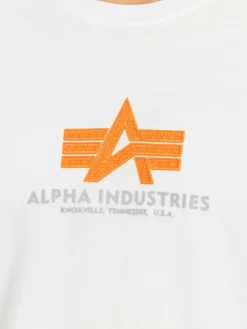 Alpha Industries Shirts<Herren T-Shirt weiß bedruckt
