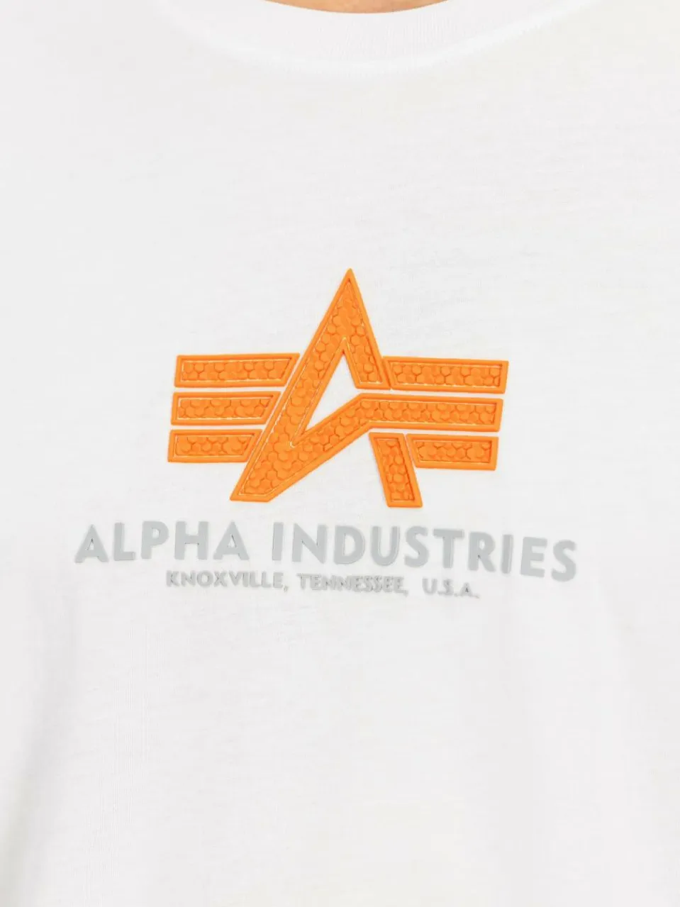 Alpha Industries Shirts<Herren T-Shirt weiß bedruckt