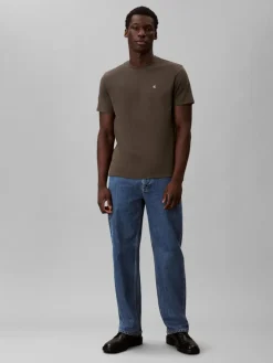 Calvin Klein Jeans Shirts<Herren T-Shirt grau uni