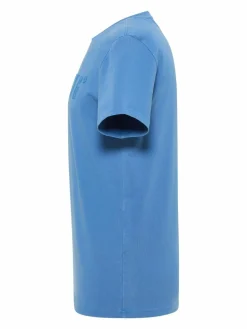 Mustang Shirts<Herren T-Shirt blau uni