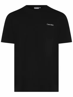 Calvin Klein Shirts<Herren T-Shirt schwarz uni