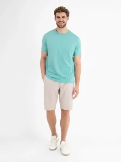 LERROS Shirts<Herren T-Shirt aqua uni