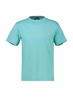 LERROS Shirts<Herren T-Shirt aqua uni