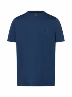 Fynch-Hatton Shirts<Herren T-Shirt indigo uni