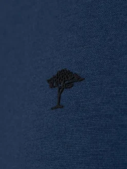 Fynch-Hatton Shirts<Herren T-Shirt indigo uni