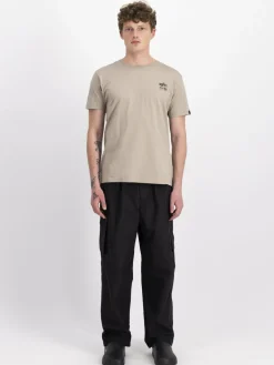 Alpha Industries Shirts<Herren T-Shirt grün bedruckt