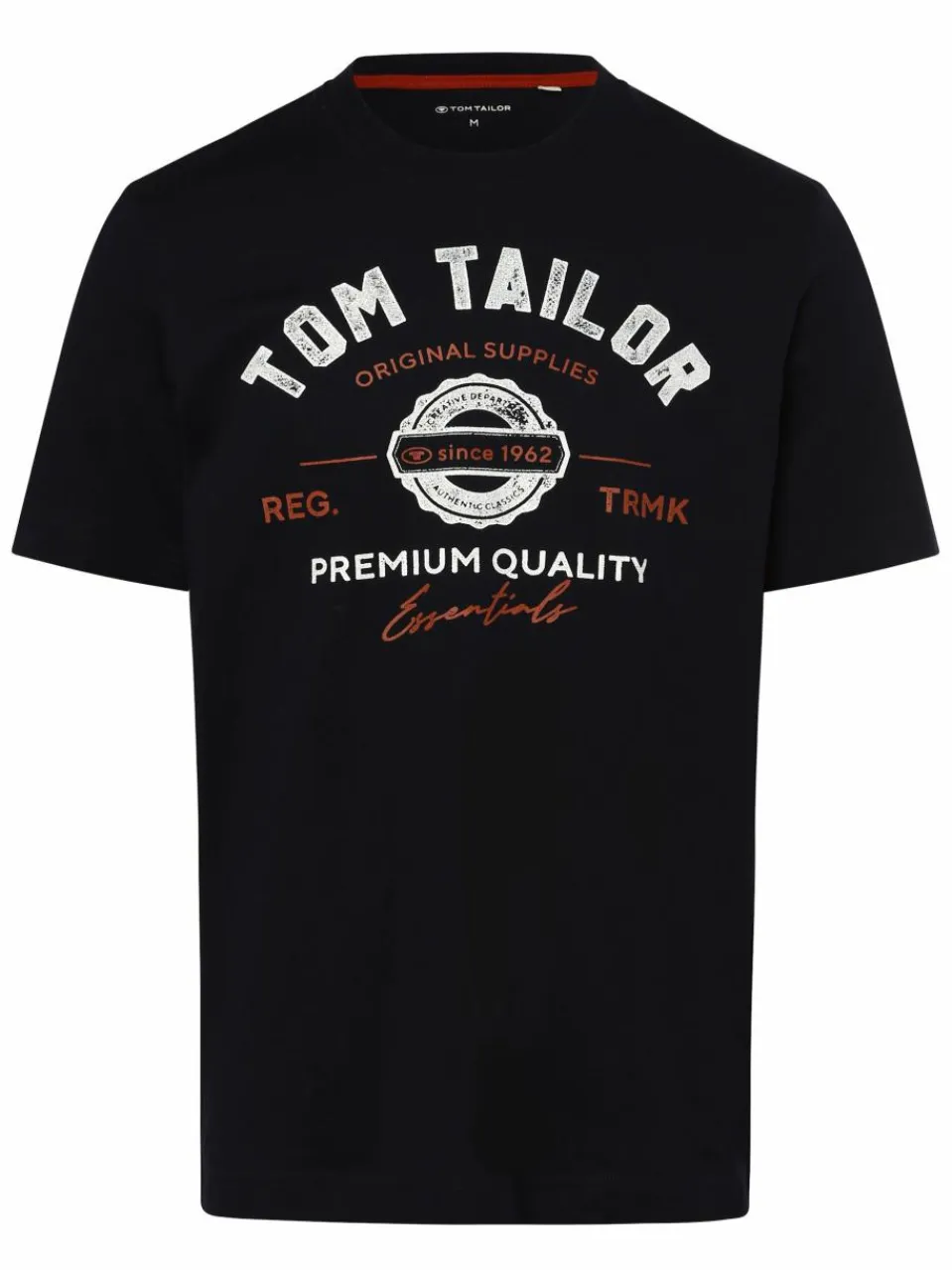 Tom Tailor Shirts<Herren T-Shirt marine bedruckt