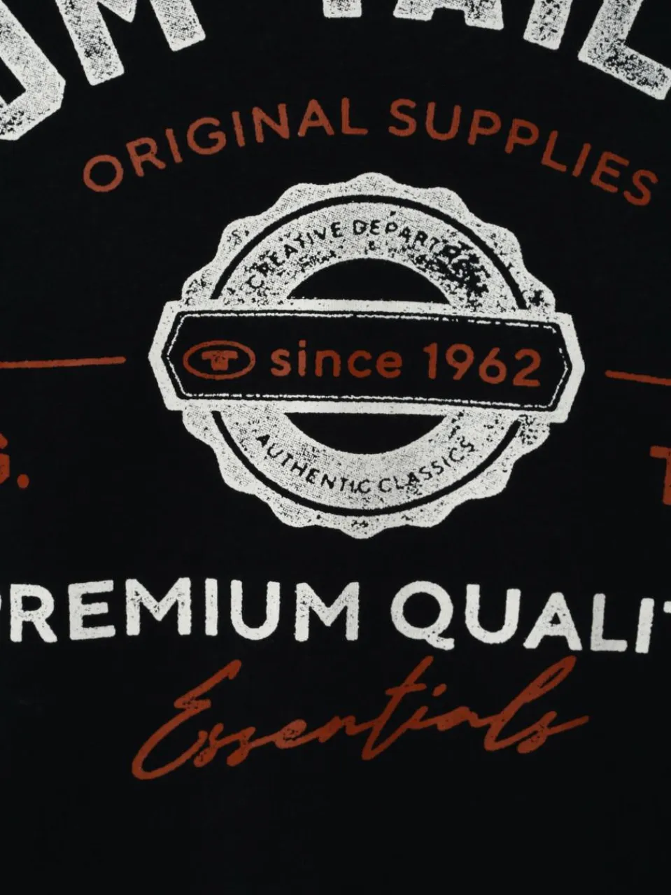 Tom Tailor Shirts<Herren T-Shirt marine bedruckt