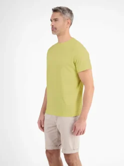 LERROS Shirts<Herren T-Shirt gelb uni
