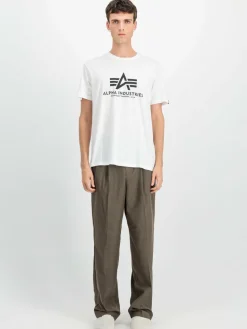 Alpha Industries Shirts<Herren T-Shirt weiß bedruckt