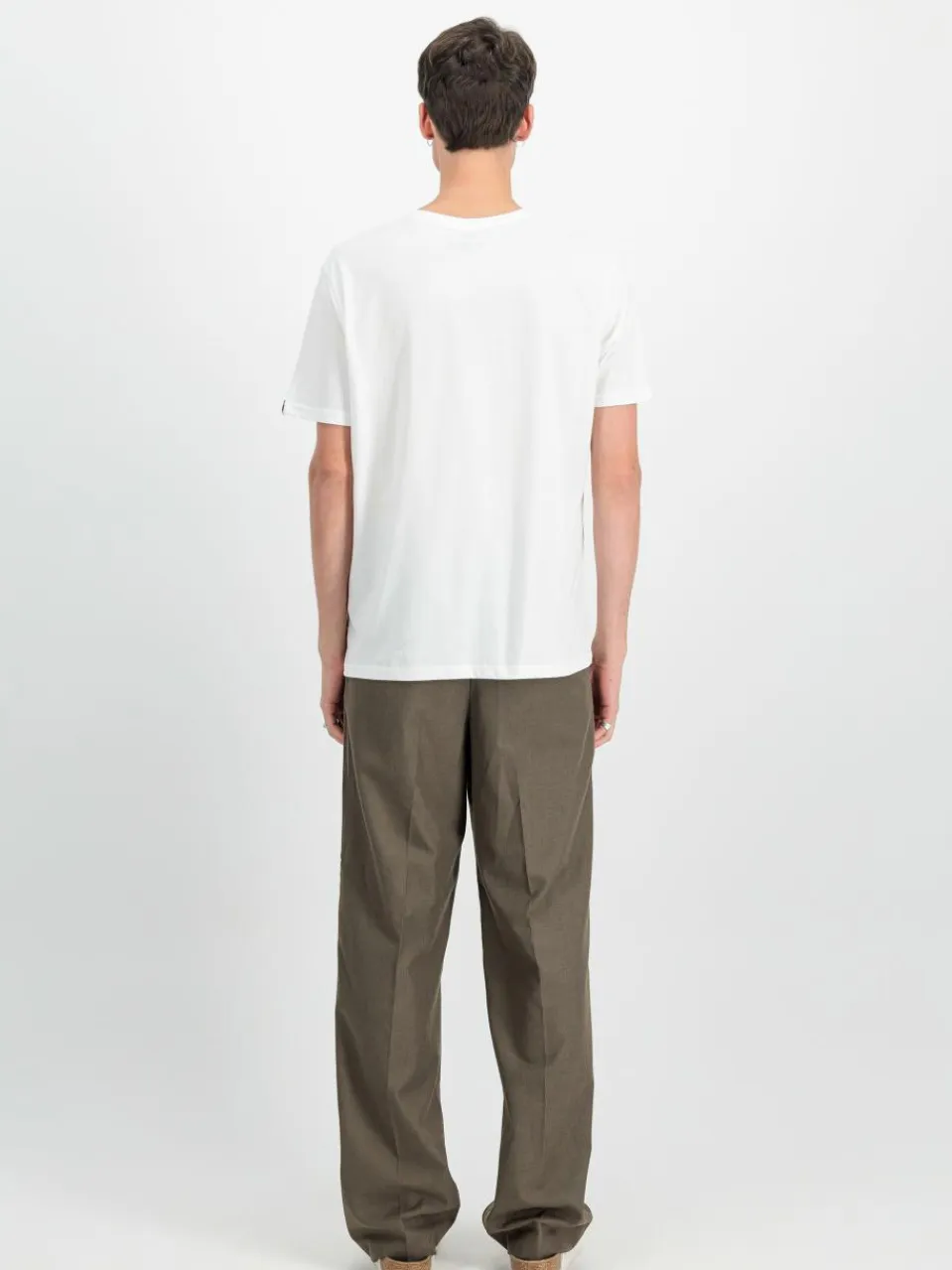 Alpha Industries Shirts<Herren T-Shirt weiß bedruckt