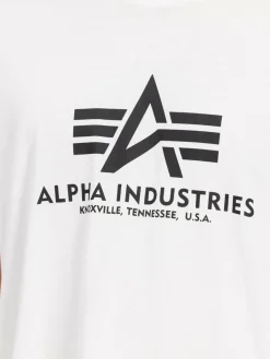 Alpha Industries Shirts<Herren T-Shirt weiß bedruckt