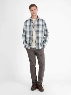 LERROS Shirts<Herren T-Shirt weiß uni