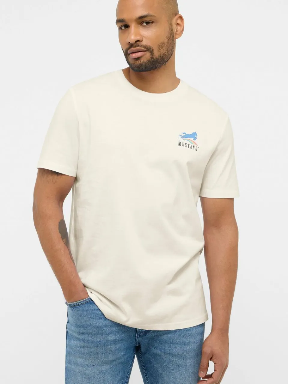 Herren Mustang Shirts>Herren T-Shirt