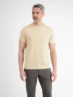 LERROS Shirts<Herren T-Shirt weiß uni
