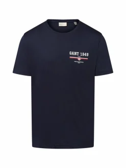Gant Shirts<Herren T-Shirt marine uni