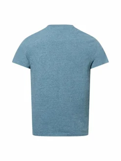 Superdry Shirts<Herren T-Shirt petrol meliert