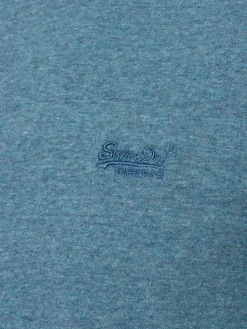 Superdry Shirts<Herren T-Shirt petrol meliert