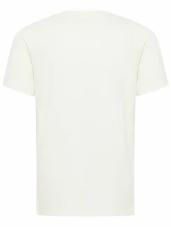 Mustang Shirts<Herren T-Shirt weiß uni