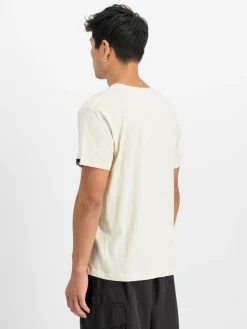 Alpha Industries Shirts<Herren T-Shirt weiß bedruckt