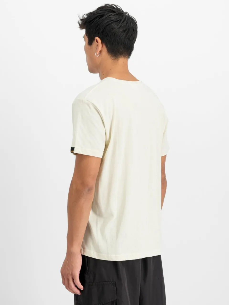 Alpha Industries Shirts<Herren T-Shirt weiß bedruckt