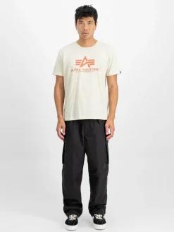 Alpha Industries Shirts<Herren T-Shirt weiß bedruckt