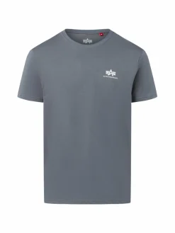 Alpha Industries Shirts<Herren T-Shirt denim uni