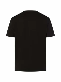 Tommy Jeans Shirts<Herren T-Shirt schwarz bedruckt