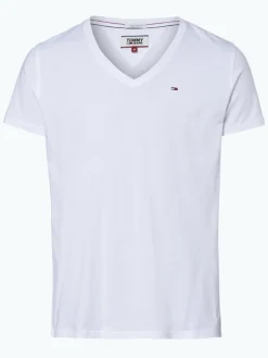Tommy Jeans Shirts<Herren T-Shirt weiß uni