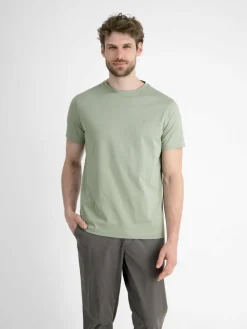 LERROS Shirts<Herren T-Shirt grau uni