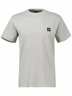 LERROS Shirts<Herren T-Shirt weiß uni