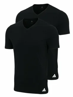 adidas Sportswear Shirts<Herren T-Shirt - Active Flex Cotton schwarz uni