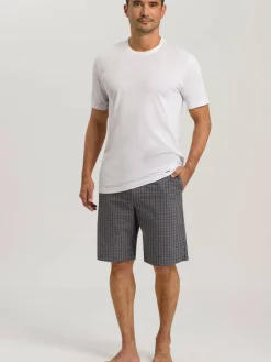 Hanro Shirts<Herren T-Shirt - Day & Night weiß uni