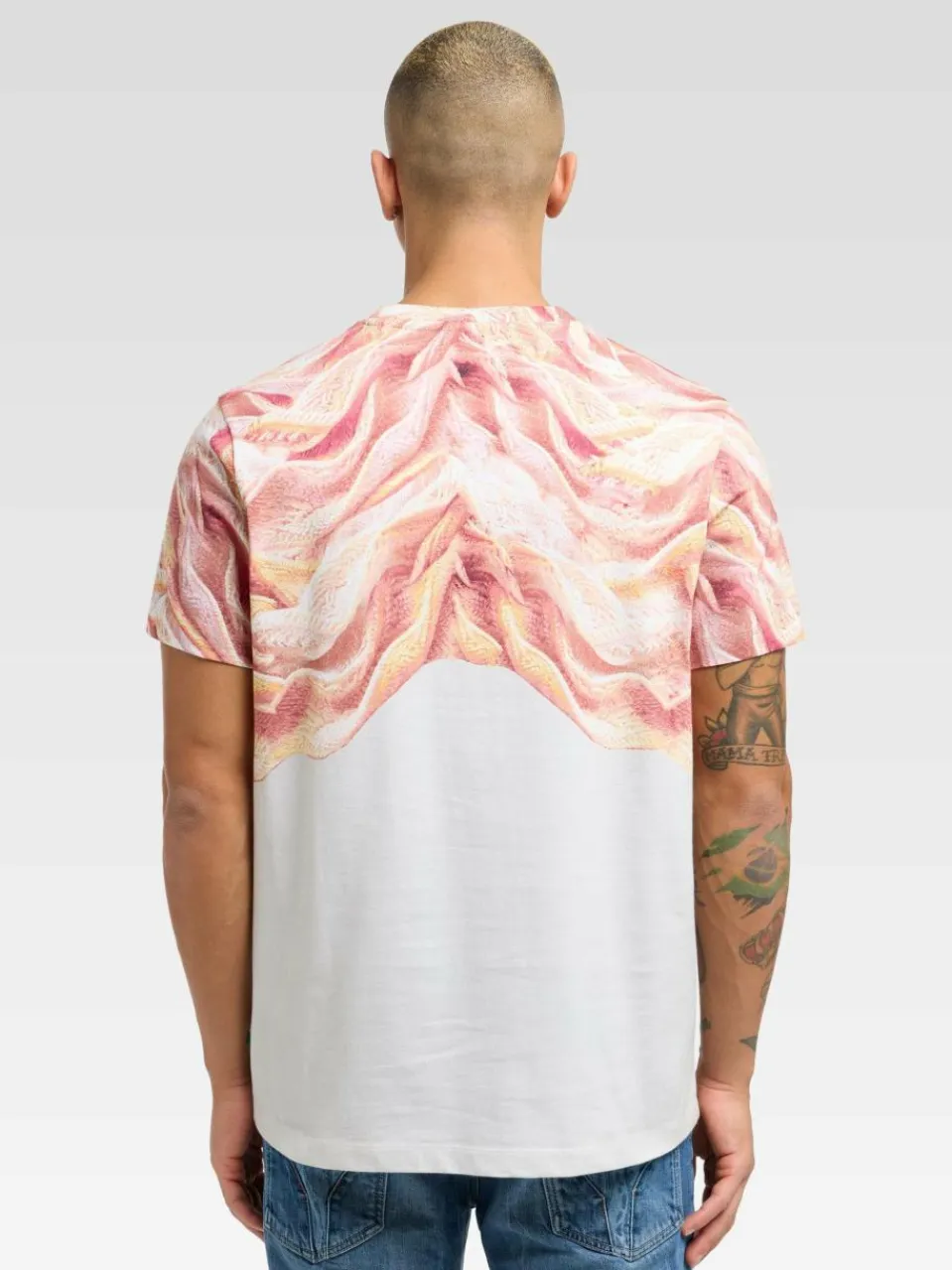 Herren Carlo Colucci Shirts>Herren T-Shirt - Donquerque