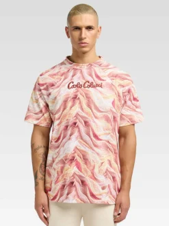 Herren Carlo Colucci Shirts>Herren T-Shirt - Dorn