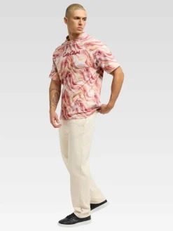 Herren Carlo Colucci Shirts>Herren T-Shirt - Dorn