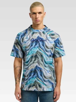 Herren Carlo Colucci Shirts>Herren T-Shirt - Dorn