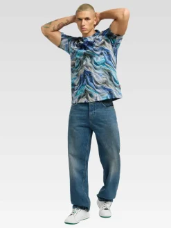 Herren Carlo Colucci Shirts>Herren T-Shirt - Dorn