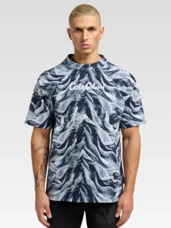 Herren Carlo Colucci Shirts>Herren T-Shirt - Dorn