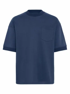 BLEND Shirts<Herren T-Shirt - BHBARTI blau uni