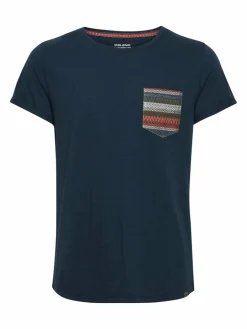 BLEND Shirts<Herren T-Shirt - BHElandro blau gemustert