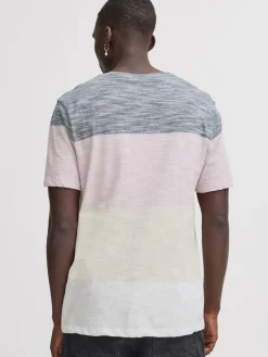 BLEND Shirts<Herren T-Shirt - BHJACOB weiß meliert