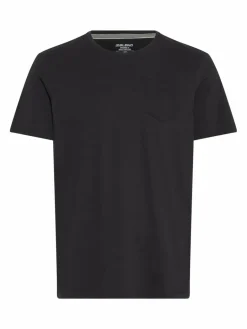 BLEND Shirts<Herren T-Shirt - BHJAGO schwarz uni