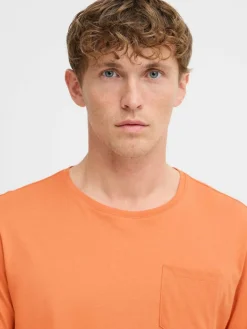 BLEND Shirts<Herren T-Shirt - BHJAGO orange uni