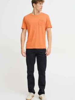 BLEND Shirts<Herren T-Shirt - BHJAGO orange uni