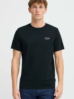 BLEND Shirts<Herren T-Shirt - BHJAMEY schwarz gemustert