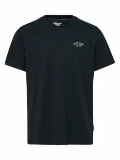 BLEND Shirts<Herren T-Shirt - BHJAMEY schwarz gemustert